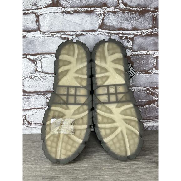 UGG Fuzzita Black Fur Slingback Slipper Platform Sandals Women 10US/41EU 1135237 - Picture 10 of 16